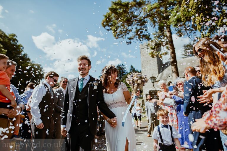 St Issells Church Saundersfoot wedding ceremony 1 768x512