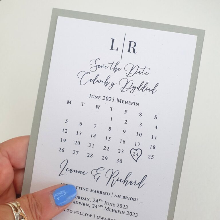 modern monogram save the date calendar white and grey 768x768