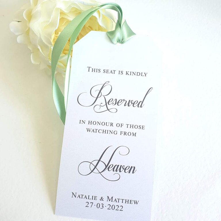 wedding reserved tag for those watching from heaven 768x768