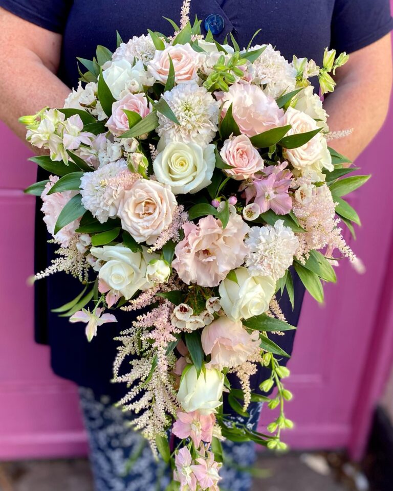 white and soft pink teardrop 768x960