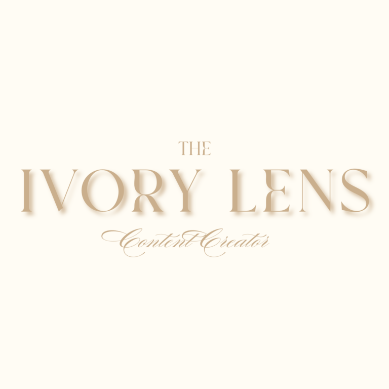 Red and White Typographic Content Creator Logo 768x768